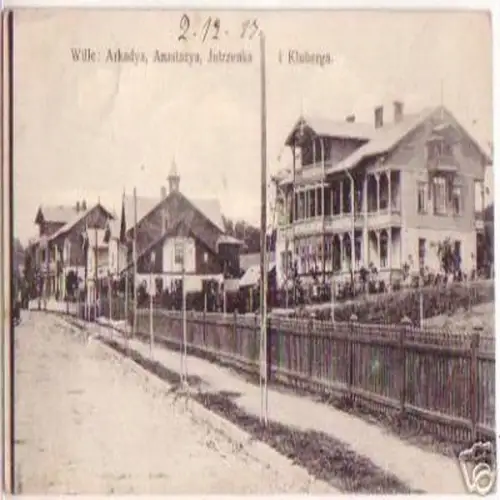 16761 Feldpost Ak Truskawca Ukraine Ortsansicht 1917