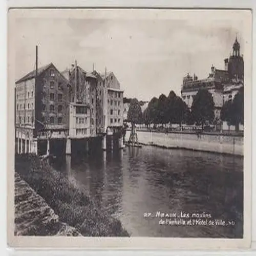 54532 Ak Meaux les Moulins de Péchelle et l´Hotel de Ville um 1915