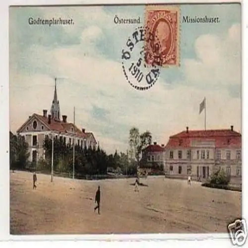 33525 Ak Östersund Godtemplarhuset Missionshuset 1910