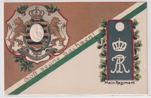 905824 Präge Ak Dresden Königl. 1. Sächsisches Leib-Grenadier-Regiment Nr. 100