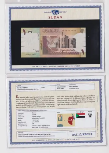 1 Pfund Pound Banknote Sudan kassenfrisch UNC (170054)