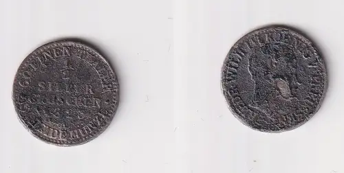 1/2 Silber Groschen Münze Preussen 1823 A s (170720)
