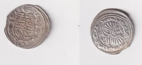 Württemberg-Schlesien-Öls Gröschel 3 Pfennig Münze 1701 vz+ (163070)