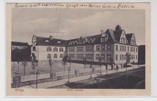 906878 Ohligs - städtische Lyzeum 1919