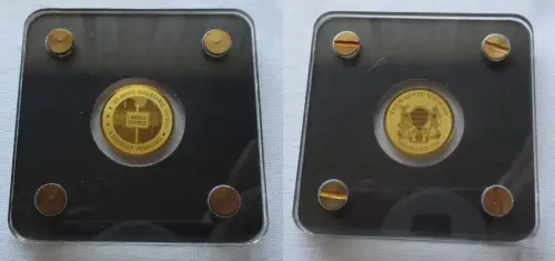 Gold 1/500 Unze 3000 Franc Republik Tschad 30 Jahre Mauerfall 2019 (164643)