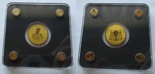 Gold 1/500 Unze 3000 Franc Republik Tschad 30 Jahre Mauerfall 2019 (162536)