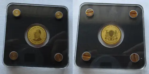 Gold 1/500 Unze 3000 Franc Republik Tschad 30 Jahre Mauerfall 2019 (162204)