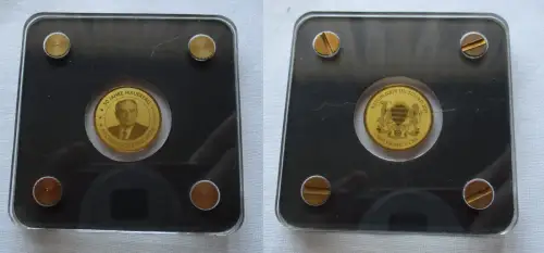 Gold 1/500 Unze 3000 Franc Republik Tschad 30 Jahre Mauerfall 2019 (159953)