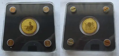 Gold 1/500 Unze 3000 Franc Republik Tschad 30 Jahre Mauerfall 2019 (165455)