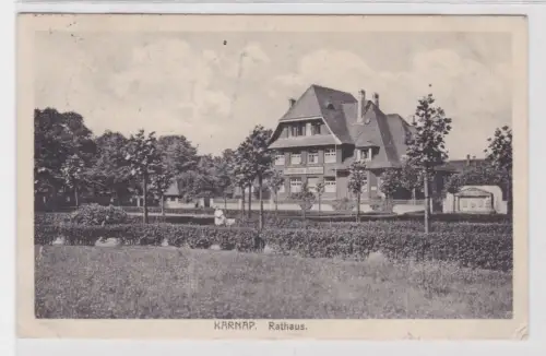 906724 Ak Karnap - Partie am Rathaus 1926