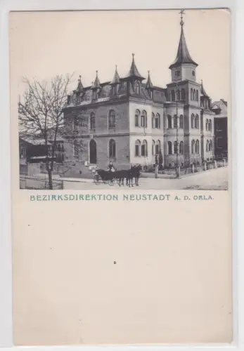 17732 Ak Bezirksdirektion Neustadt a. d. Orla um 1920