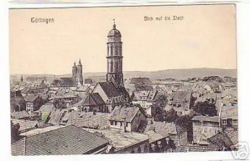 06545 Ak Göttingen Blick auf die Stadt um 1930
