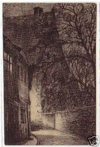 34381 Ak Hameln Großehofstraße mit Redenhof um 1940