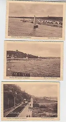 52338/3 Ak Seebad Heringsdorf auf Usedom um 1925