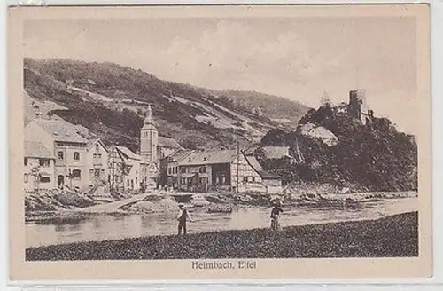 65851 Ak Heimbach Eifel Totalansicht um 1930