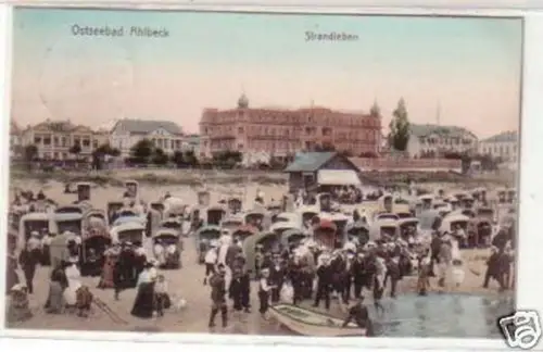 26123 Ak Ostseebad Ahlbeck Strandleben 1908