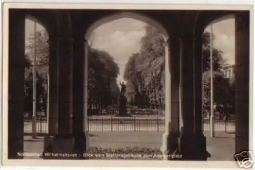 14969 Ak Nordseebad Wilhelmshaven Adalbertplatz 1934