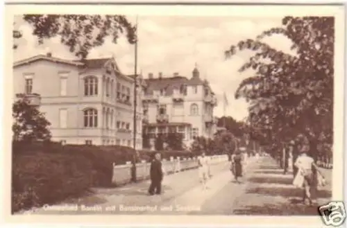 11375 Ak Ostseebad Bansin mit Bansinerhof 1955