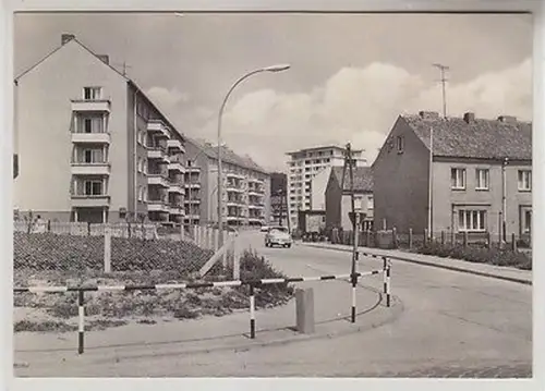 65557 Ak Ostseebad Saßnitz Rügen August Bebel Straße 1967