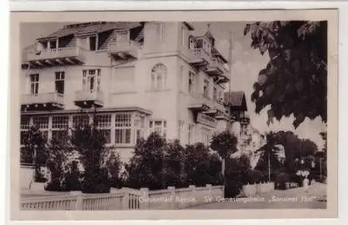 47719 Ak Ostseebad Bansin SV Genesungsheim "Bansiner Hof" 1953
