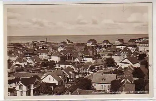 13156 Ak Nordseebad Wangerooge aus der Vogelschau 1933