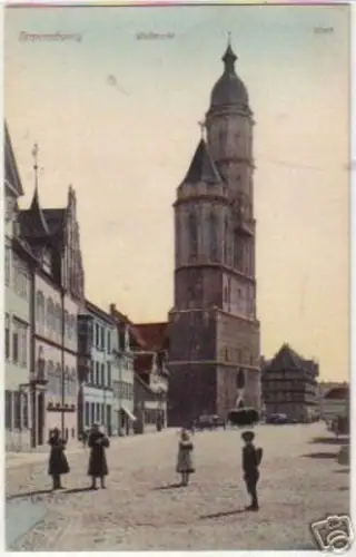 15779 Ak Braunschweig Wollmarkt um 1908