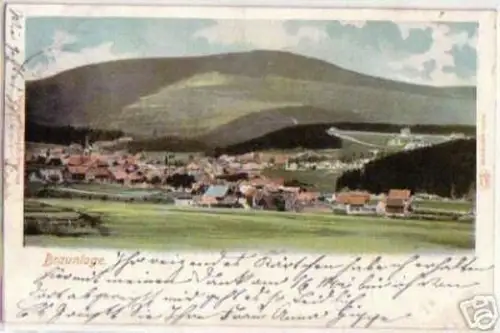 10304 Ak Braunlage Harz Totalansicht 1902