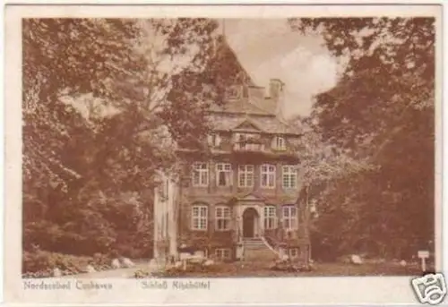 20517 Ak Nordseebad Cuxhaven Schloß Ritzebüttel 1924