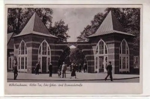 42231 Ak Wilhelmshaven Ecke Göker- & Bismarckstraße 1942