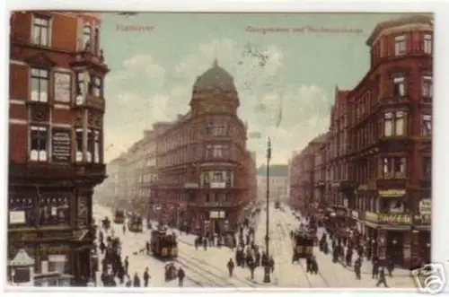 18161 Ak Hannover Georg- Ecke Nordmannstraße 1909