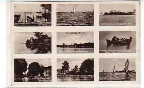 38497 Mehrbild Ak Steinhuder Meer 1934