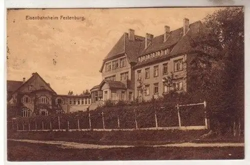 60005 Ak Eisenbahnheim Festenburg bei Clausthal Zellerfeld 1921