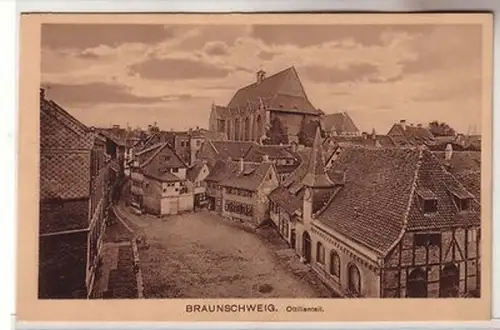 60438 Ak Braunschweig Ottilienteil um 1930