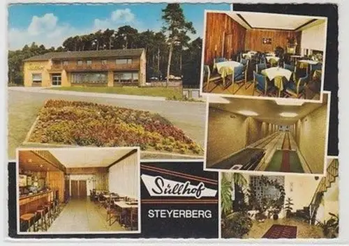 26632 Mehrbild Ak Steyerberg Hotel und Gaststätte Süllhof 1969