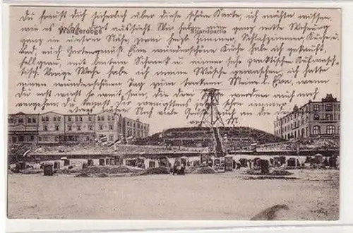 60914 Ak Wangerooge Strandpartie 1910