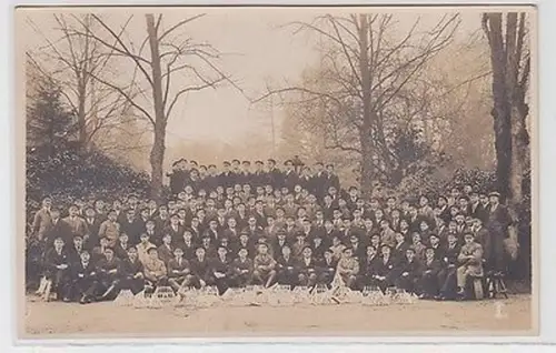 64929 Foto Ak Neustadtgödens Gemeinde Sande Studentengruppe um 1910