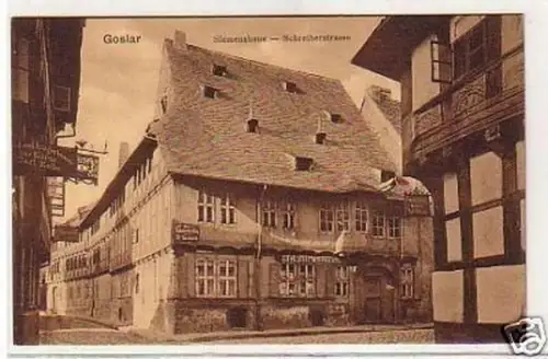 26436 Ak Goslar Siemenshaus - Schreiberstrasse um 1920