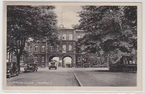 54699 Feldpost Ak Wilhelmshaven Werfttor 1941