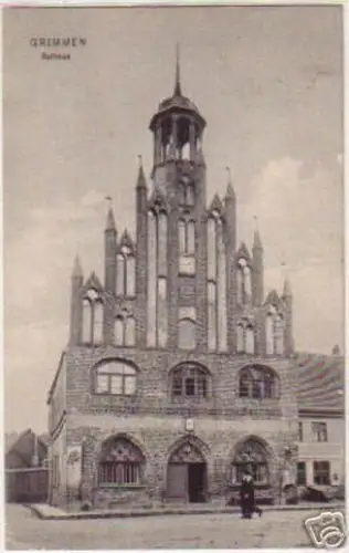 10650 Ak Grimmen Rathaus 1907