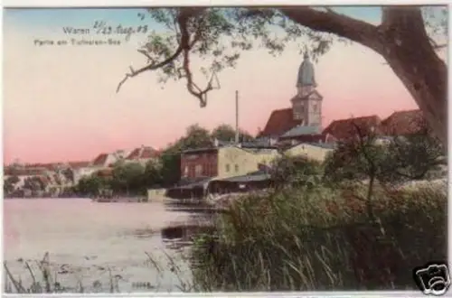 24676 Ak Waren Partie am Tiefwaren See 1908
