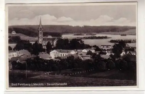55830 Ak Bad Feldberg in Mecklenburg Gesamtansicht 1939