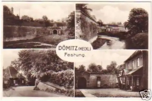 27301 Mehrbild Ak Dömitz in Mecklenburg Festung 1933
