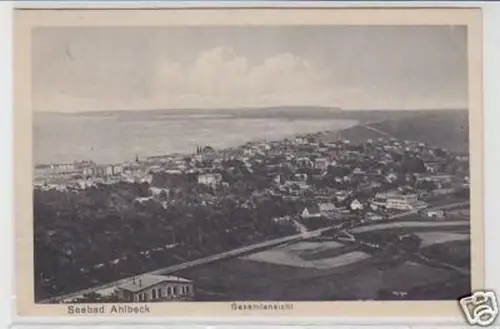 31607 Ak Seebad Ahlbeck Gesamtansicht 1921
