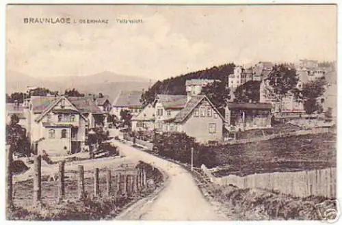 10787 Ak Braunlage im Oberharz Teilansicht 1906