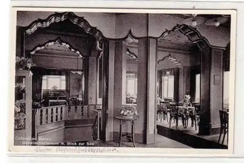 54174 Ak Ostseebad Bansin Erholungsheim "Bansiner Hof" 1935