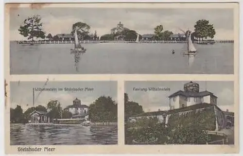 28171Mehrbild Ak Steinhuder Meer um 1910