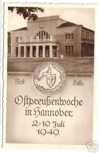 11522 Ak Ostpreussenwoche in Hannover 1949