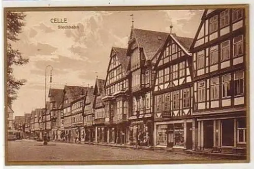 37866 Ak Celle Stechbahn um 1910