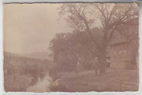 68799 Ak Bad Lauterberg Fachwerkhaus 1915