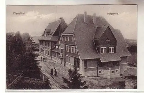 59632 Ak Clausthal Bergschule um 1910